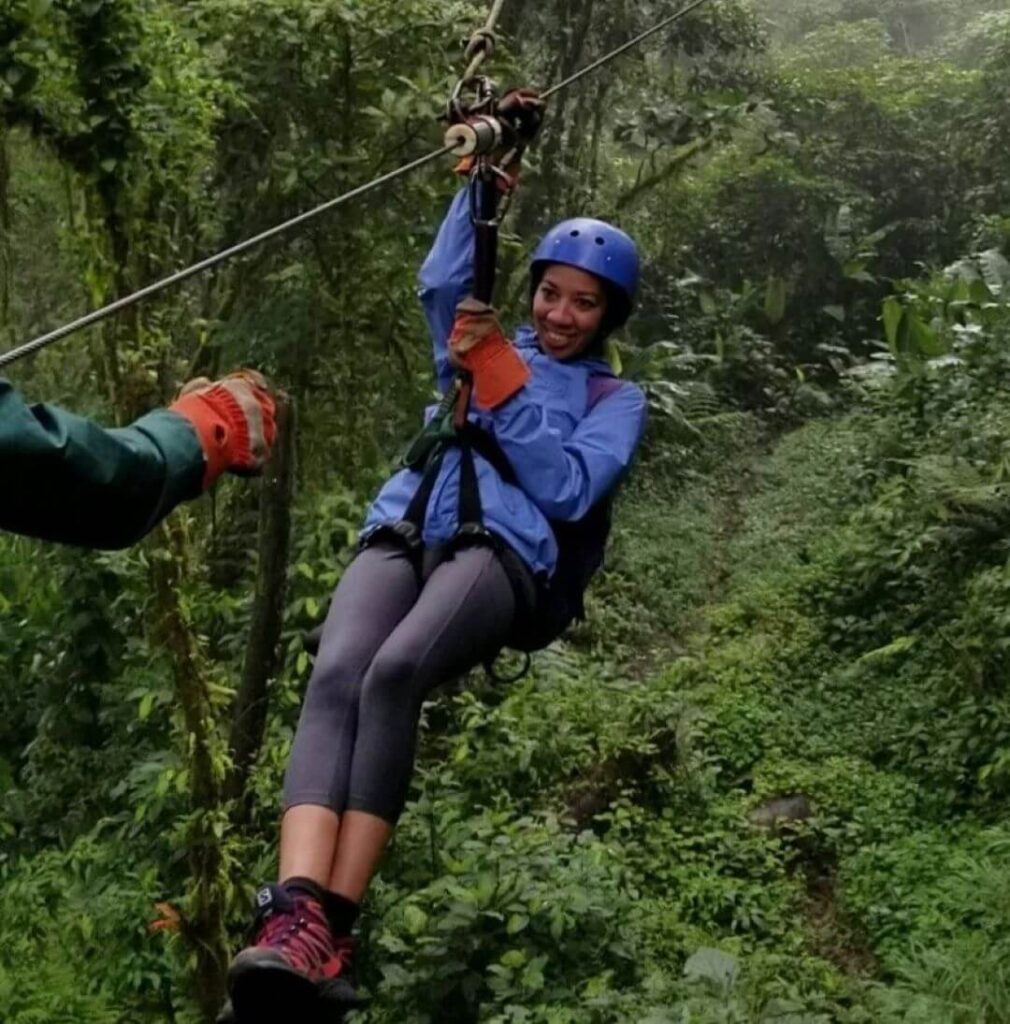 Ziplining in the Cloud Forest